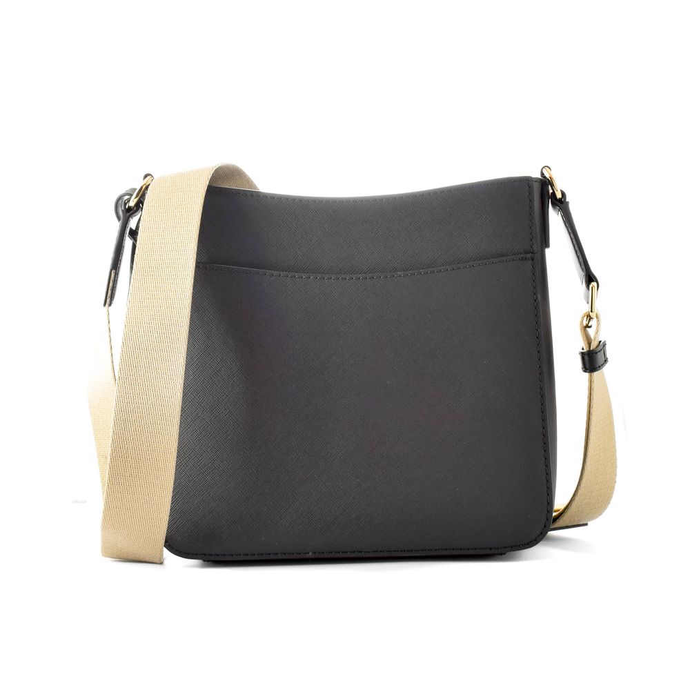 Michael Kors Black Canvas Crossbody Bag