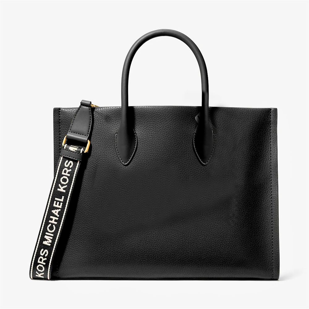 Michael Kors Black Fur Tote Bag