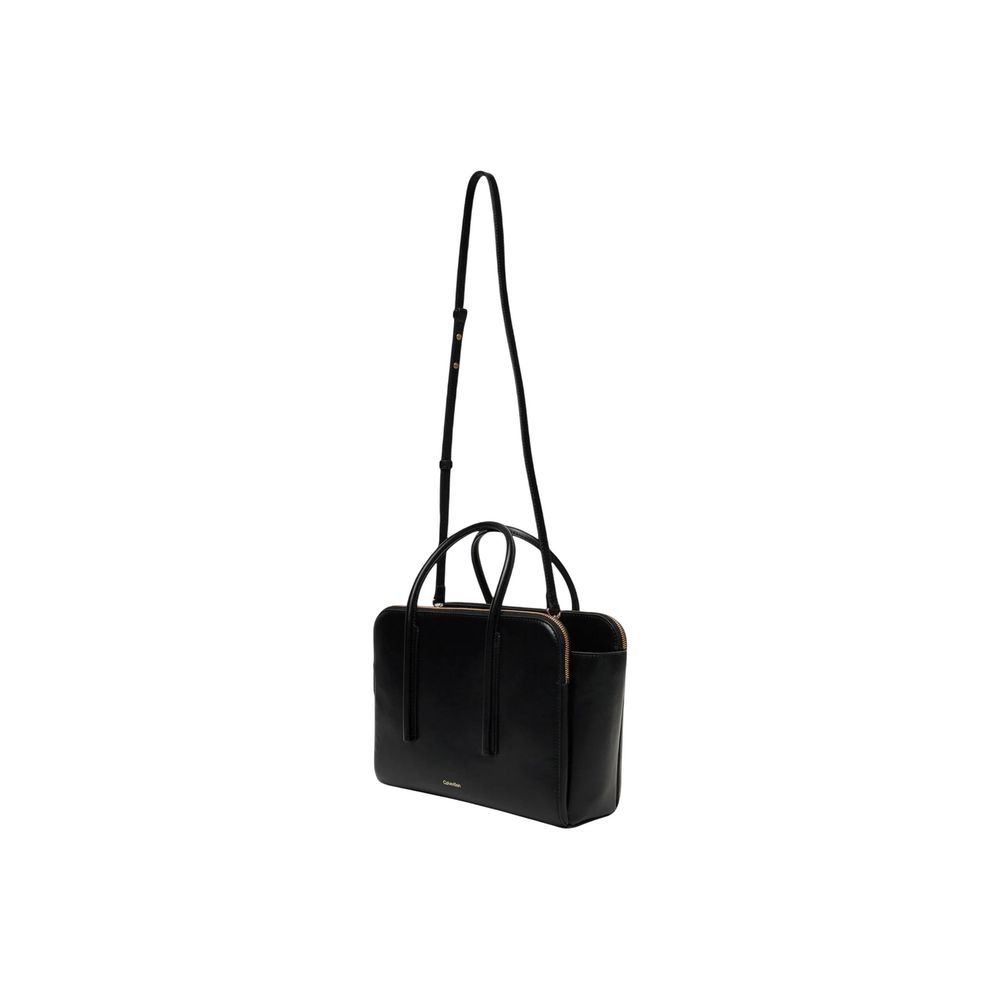 Calvin Klein Black Leather Handbag