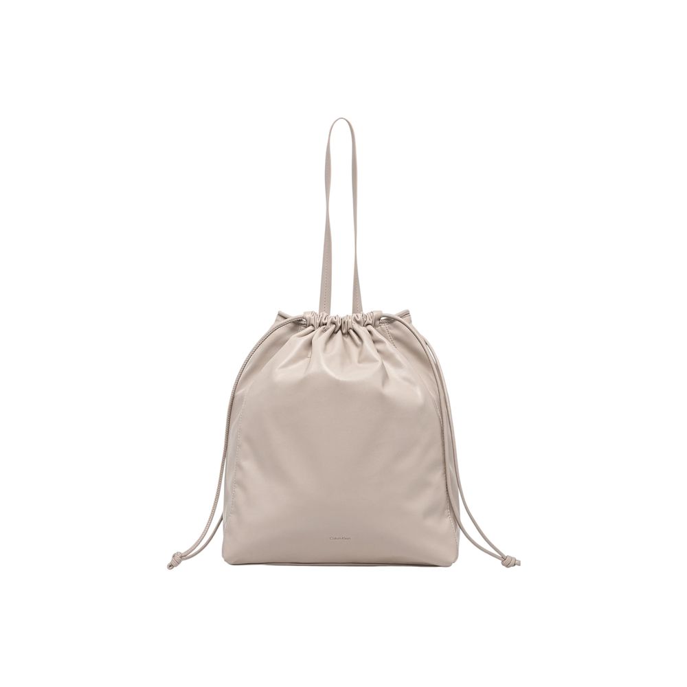 Calvin Klein Beige Polyethylene Handbag
