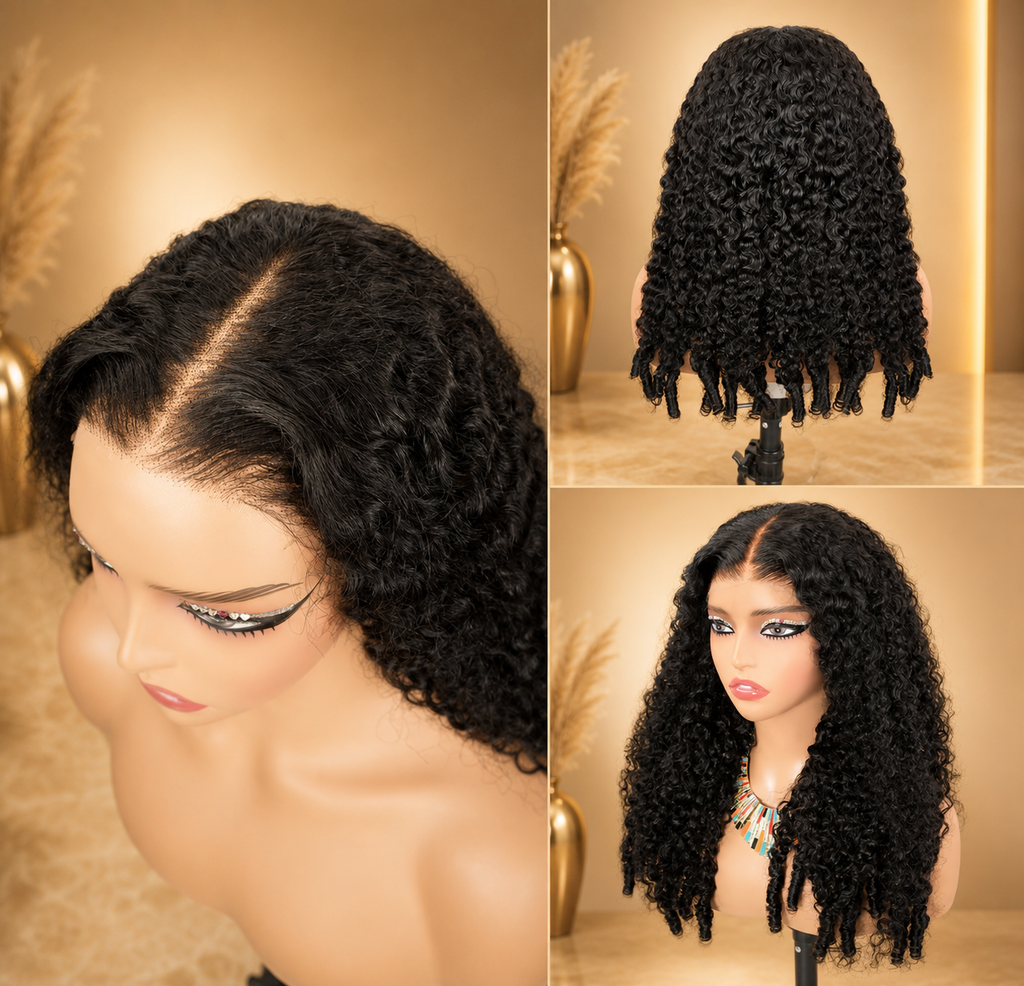 Nieuw Binnen | Luxe Deep Curly Lace Front Wig (20 inch)