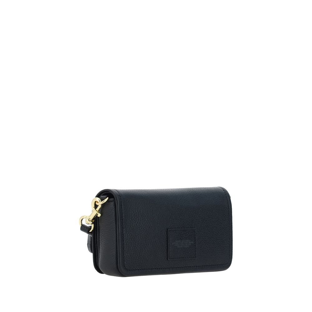 Marc Jacobs Black Calf Leather Bos Taurus Shoulder Bag
