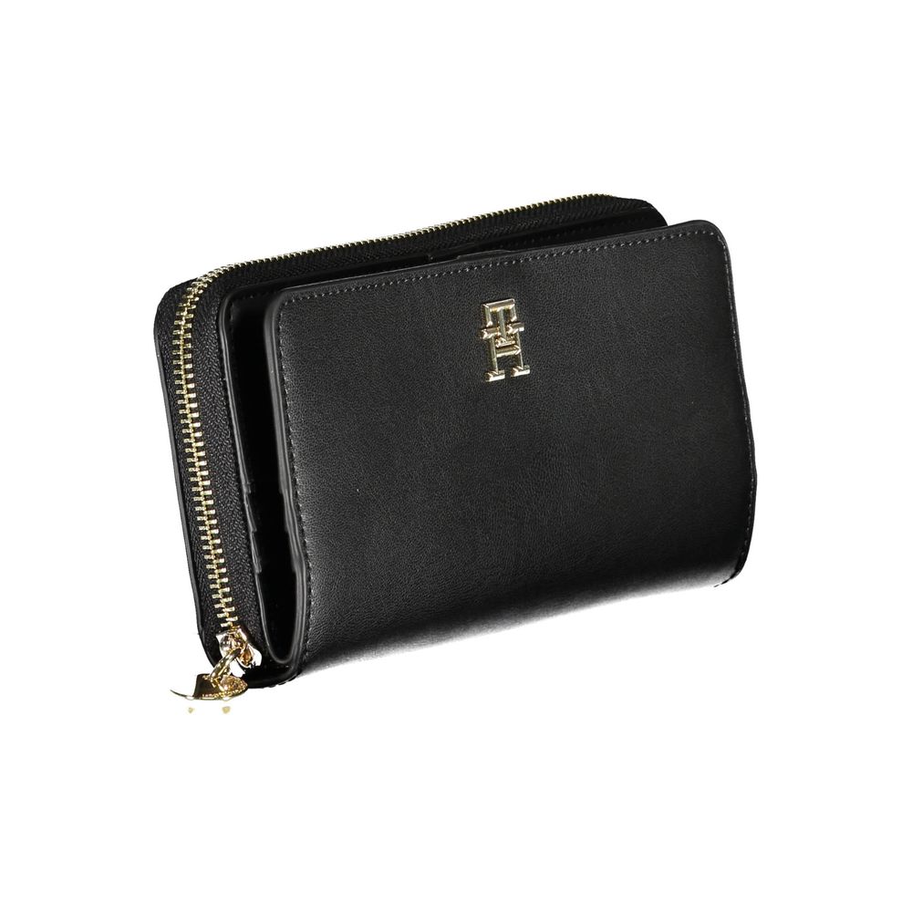 Tommy Hilfiger Black Polyethylene Wallet