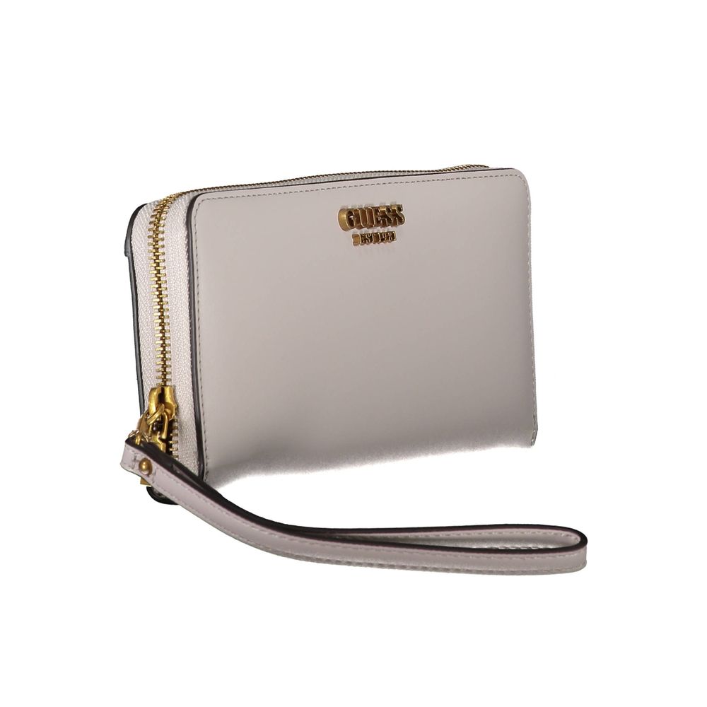 Guess Jeans Gray Polyethylene Wallet
