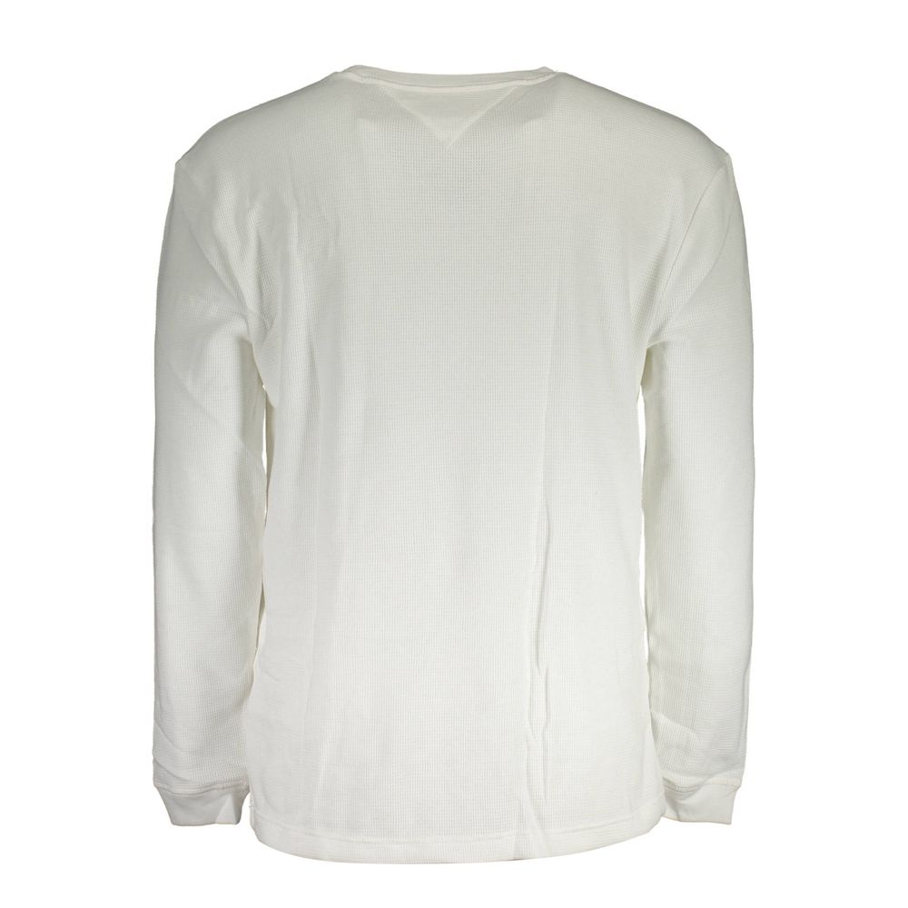 Tommy Hilfiger White Cotton Sweater