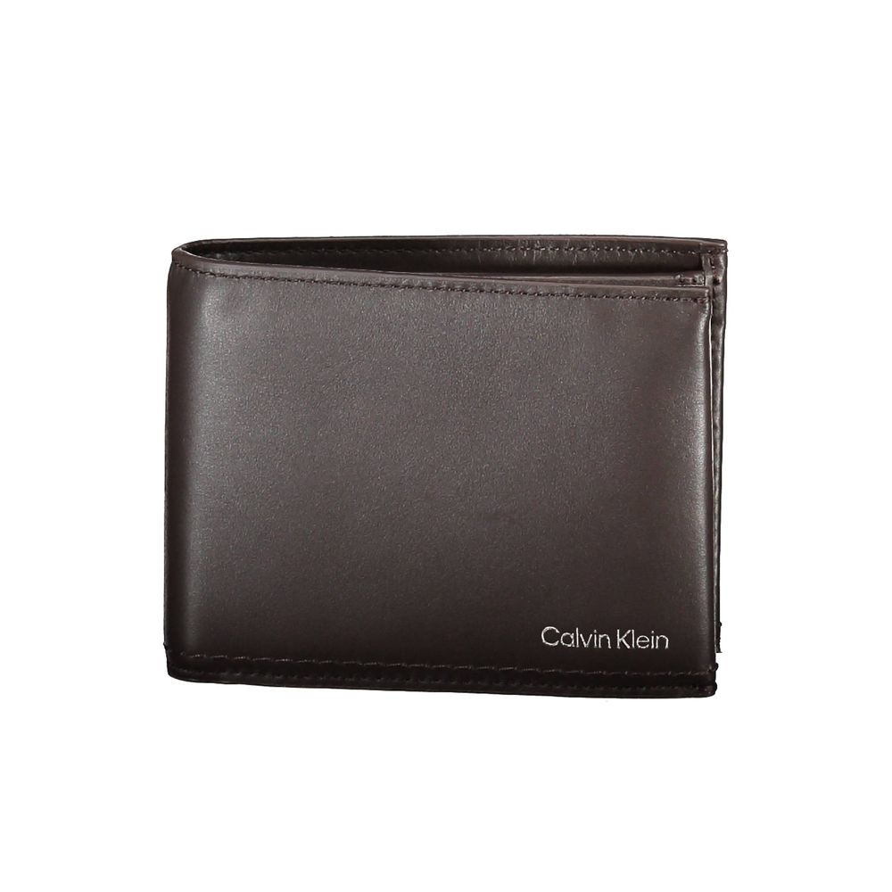 Calvin Klein Brown Leather Wallet