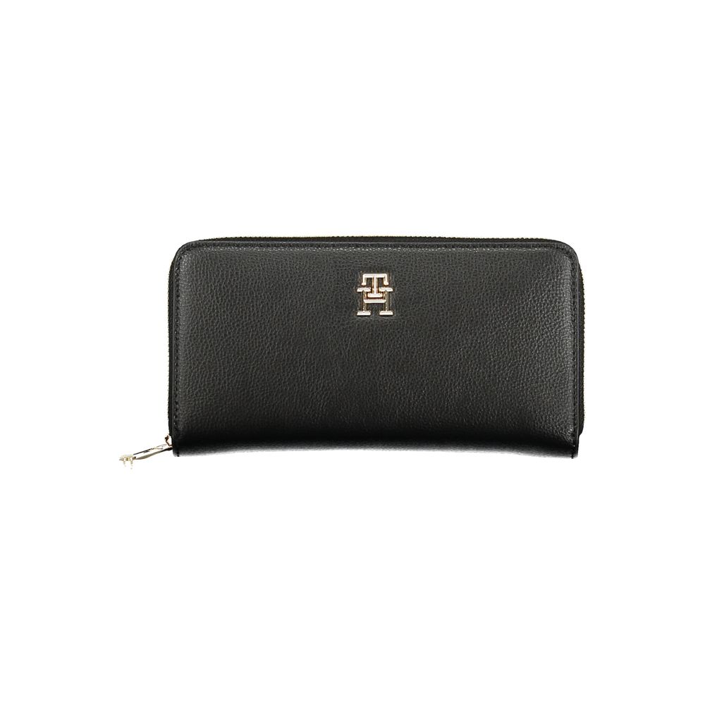 Tommy Hilfiger Black Polyethylene Wallet