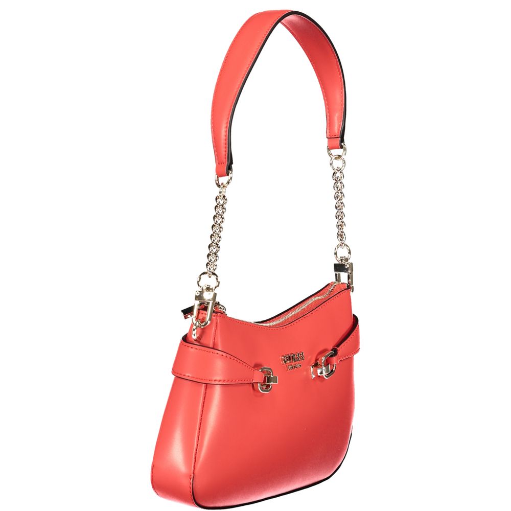 Guess Jeans Red Polyethylene Women Handbag