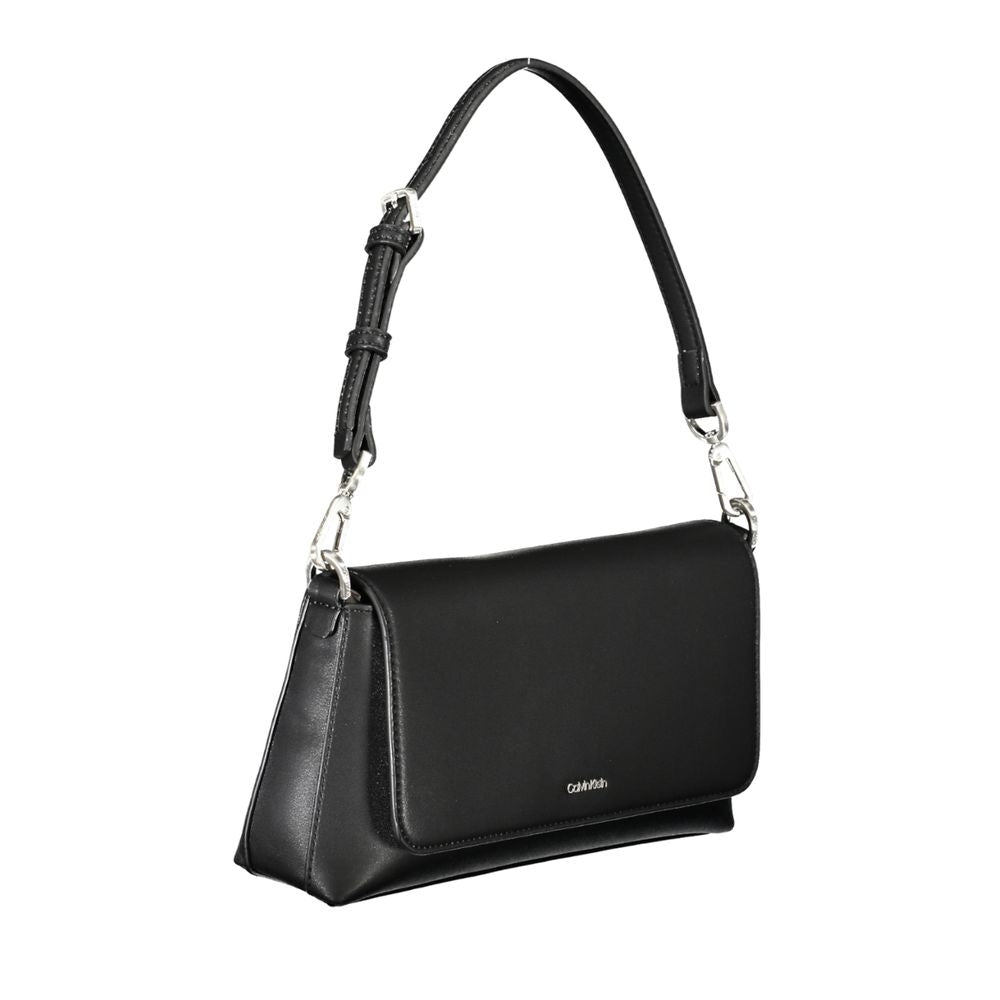 Calvin Klein Black Polyester Women Handbag