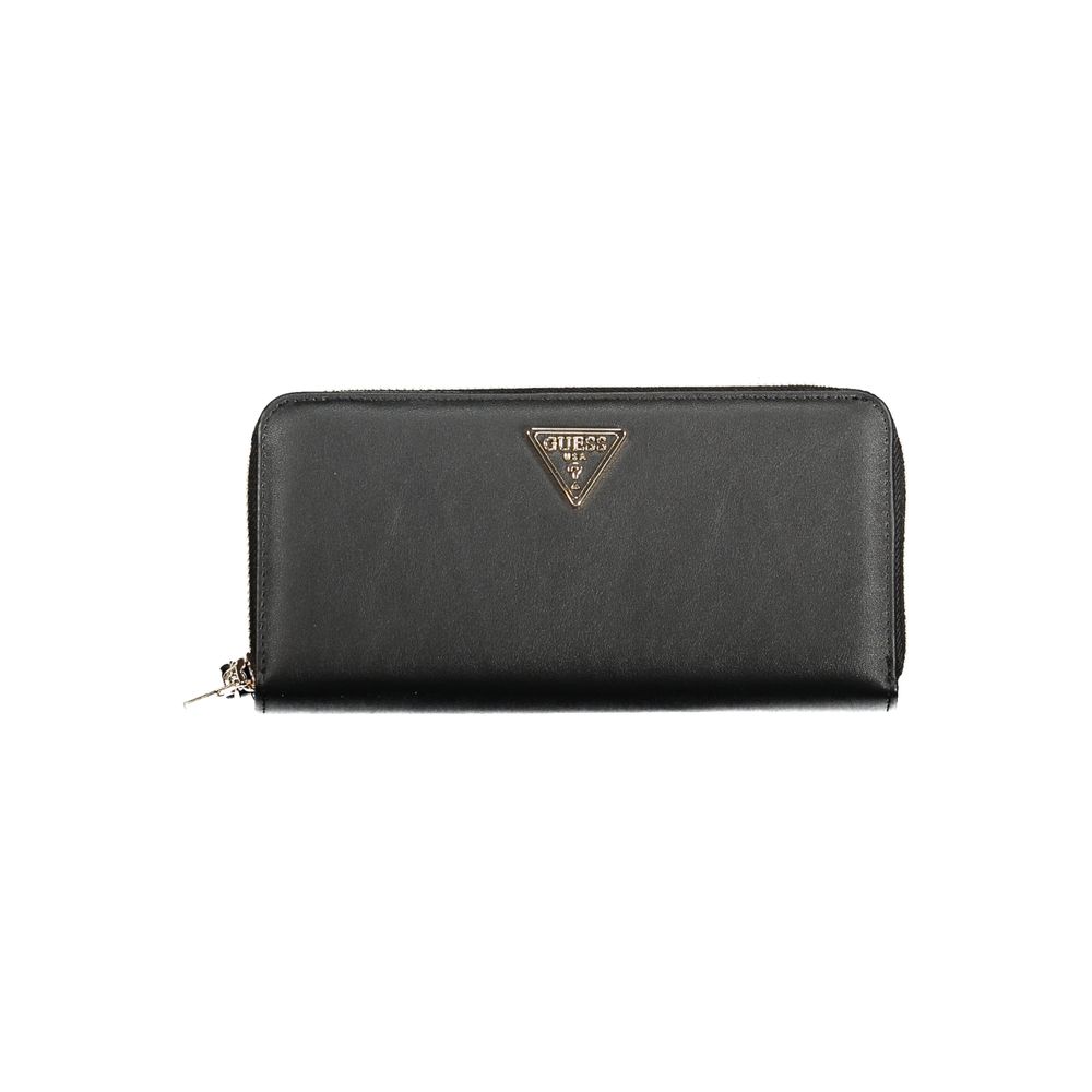 Guess Jeans Black Polyethylene Wallet
