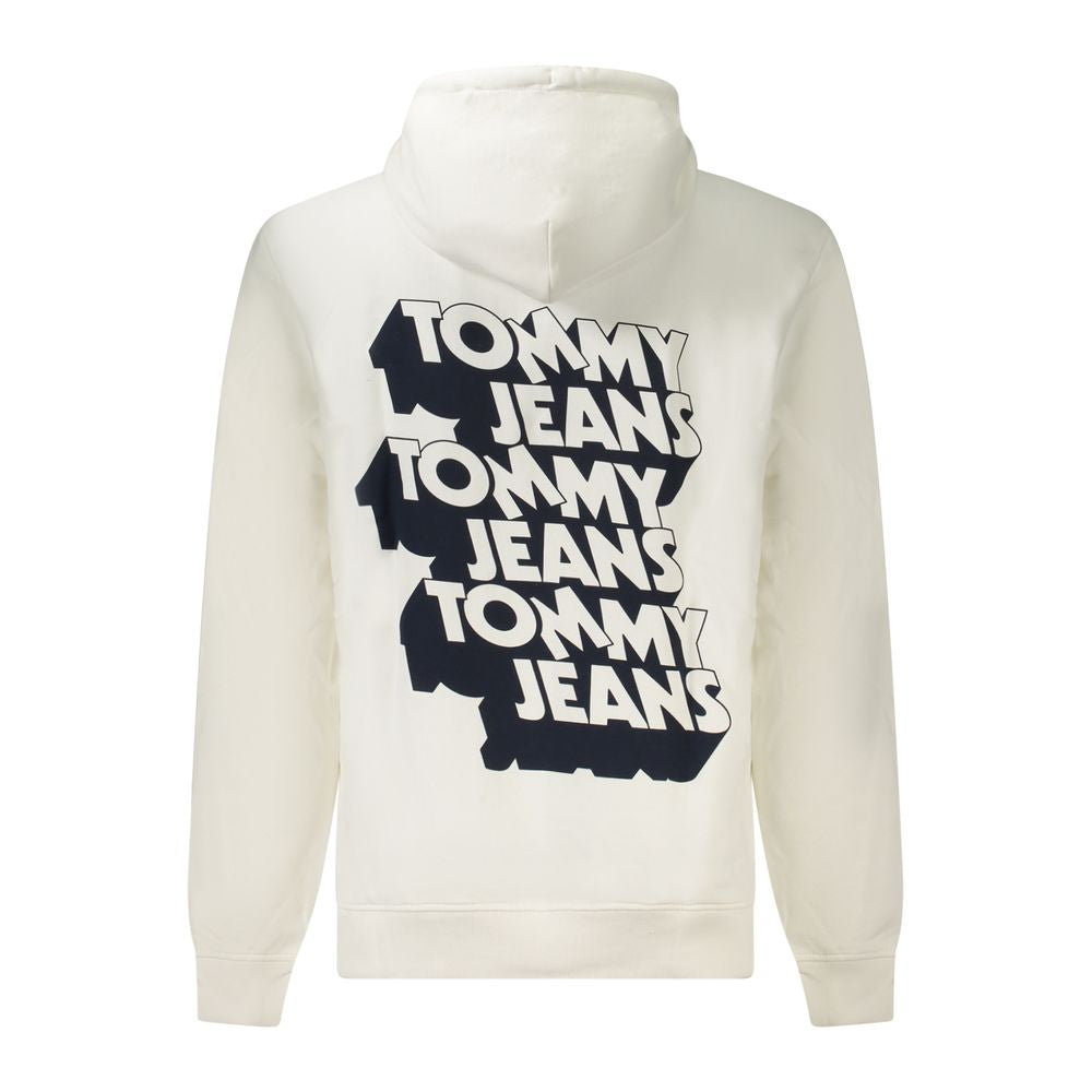 Tommy Hilfiger White Cotton Men Sweater