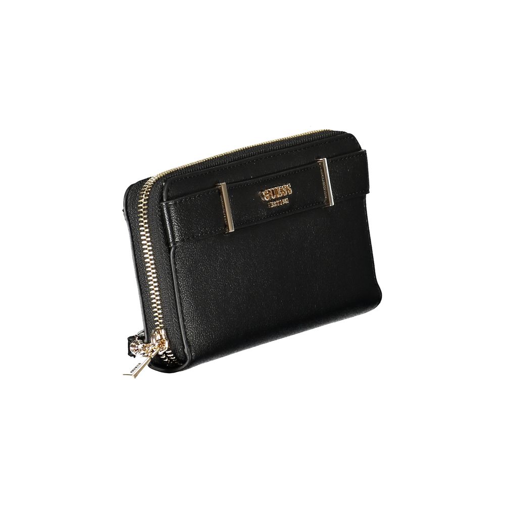 Guess Jeans Black Polyethylene Wallet