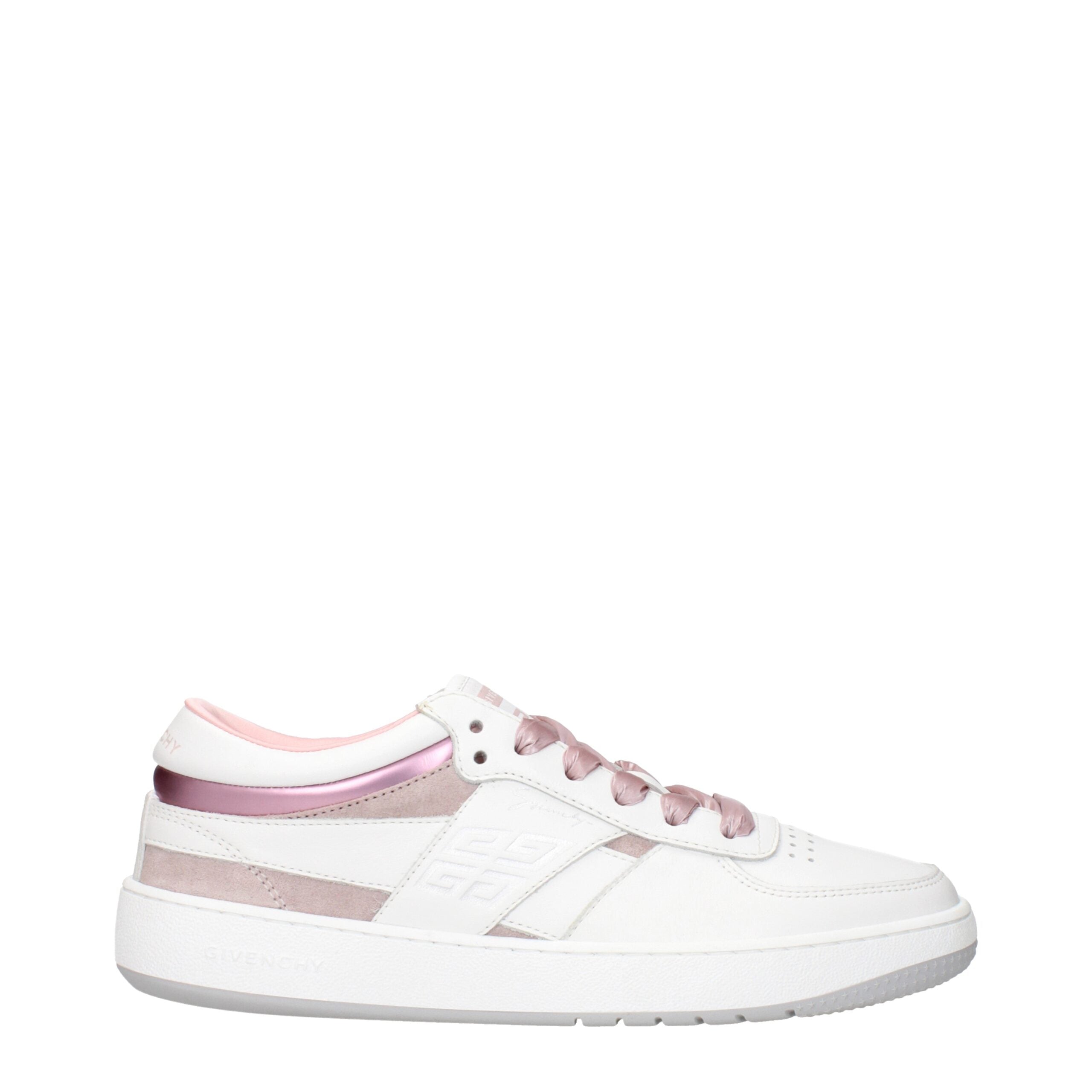 Givenchy White Leather Low Top Sneakers