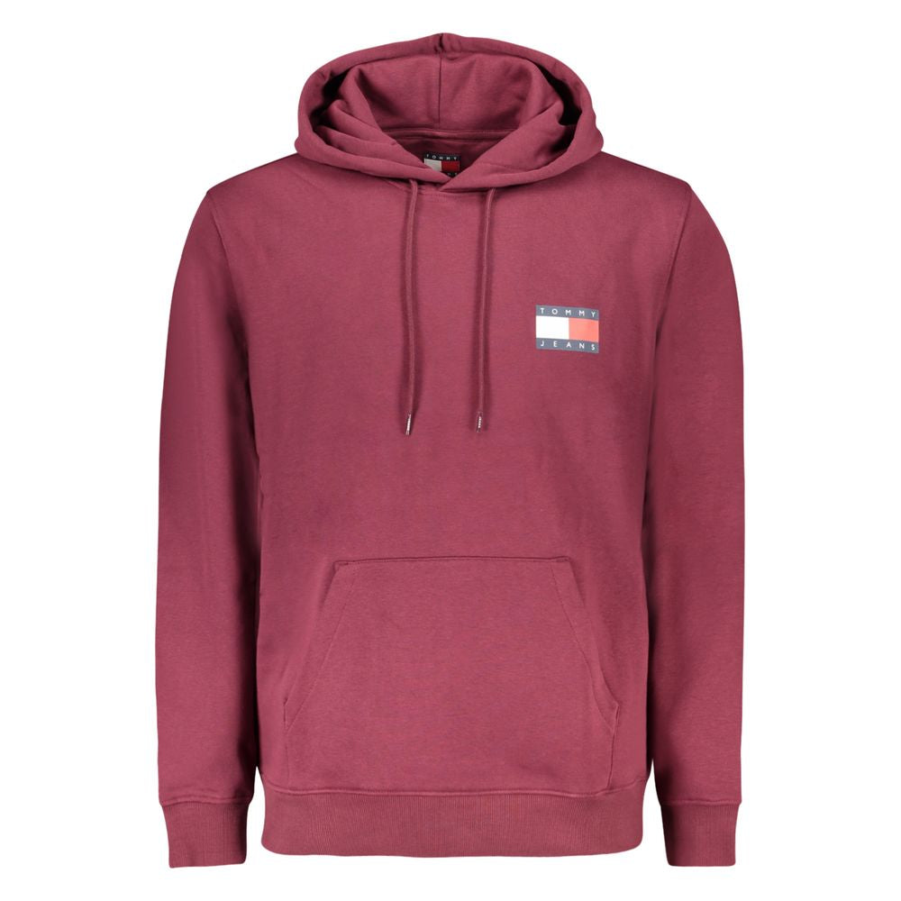 Tommy Hilfiger Red Cotton Men's Sweatshirt