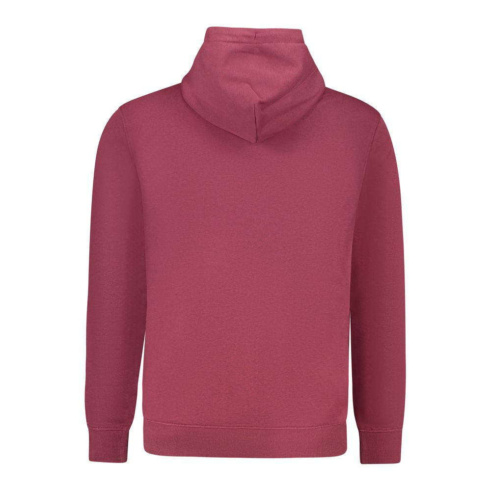 Tommy Hilfiger Red Cotton Men's Sweatshirt