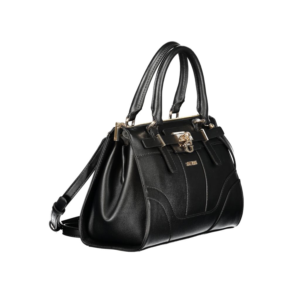 Guess Jeans Black Polyethylene Handbag