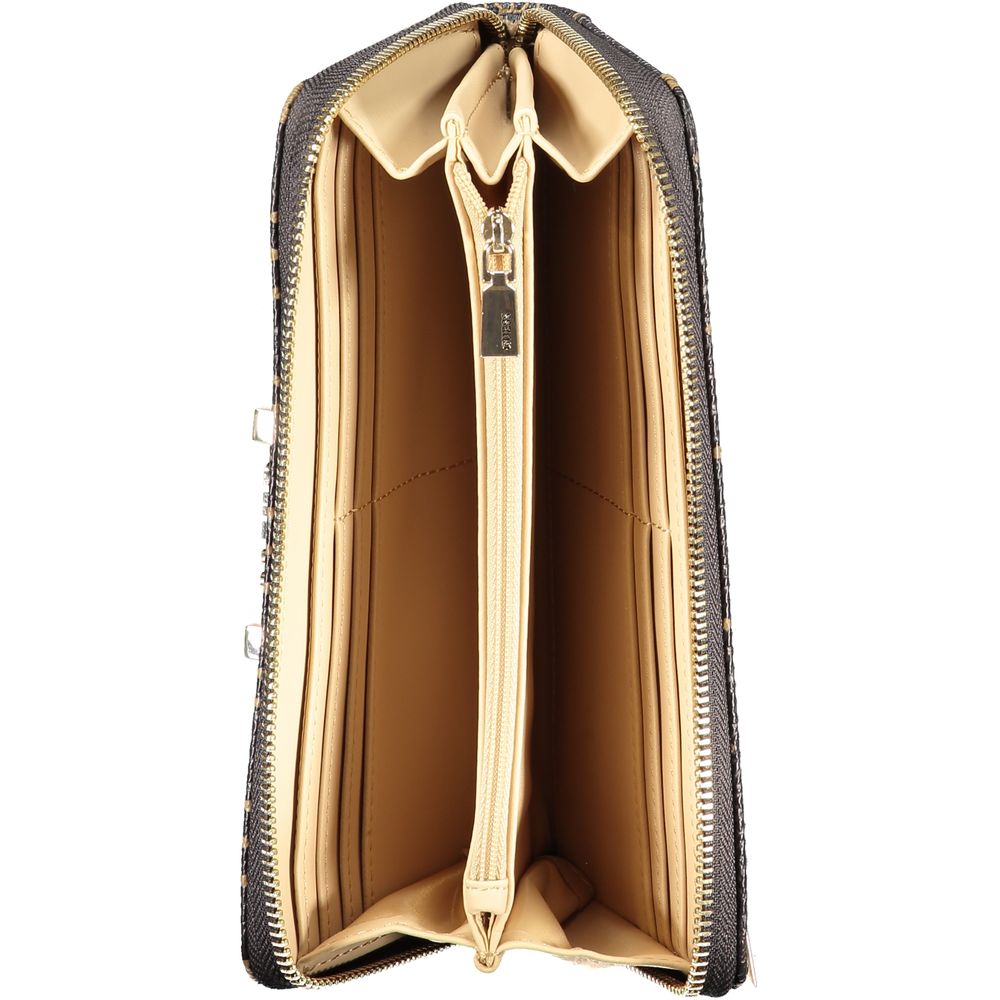Guess Jeans Brown Polyethylene Wallet