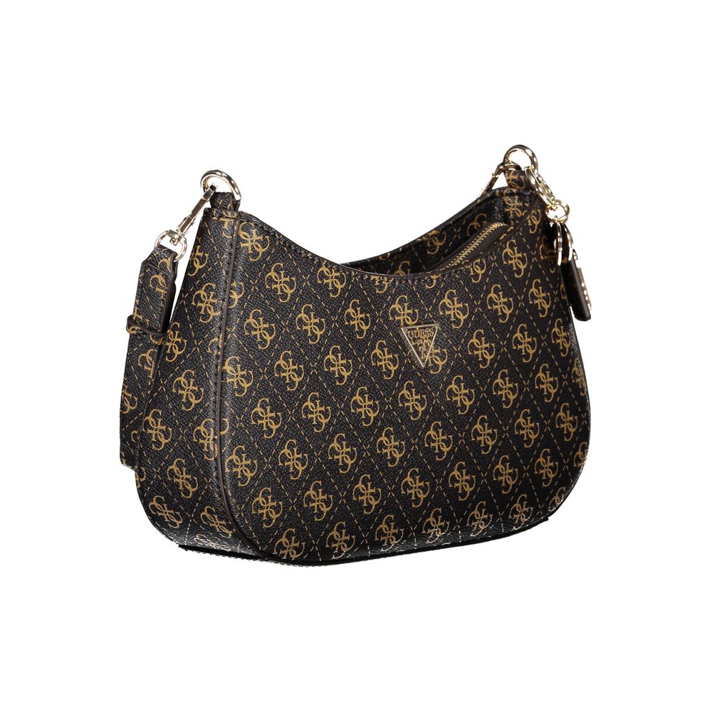 Guess Jeans Brown Polyethylene Handbag