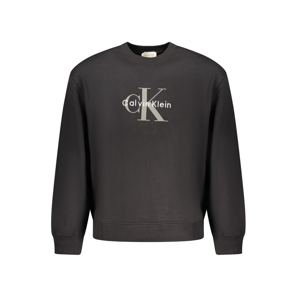 Calvin Klein Black Cotton Men Sweater