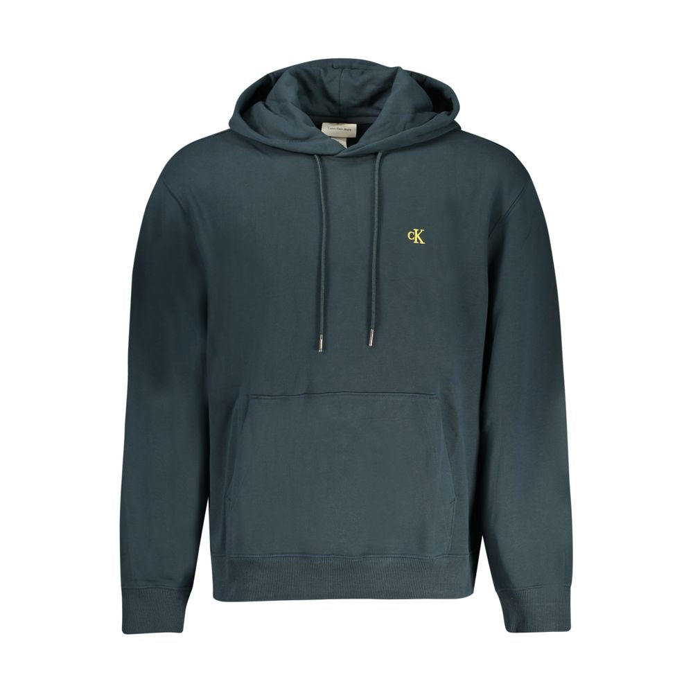 Calvin Klein Blue Cotton Men Sweater