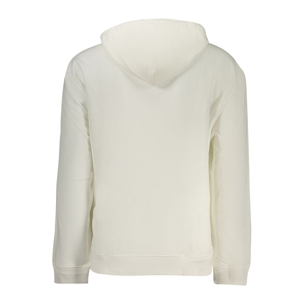 Calvin Klein White Cotton Men Sweater