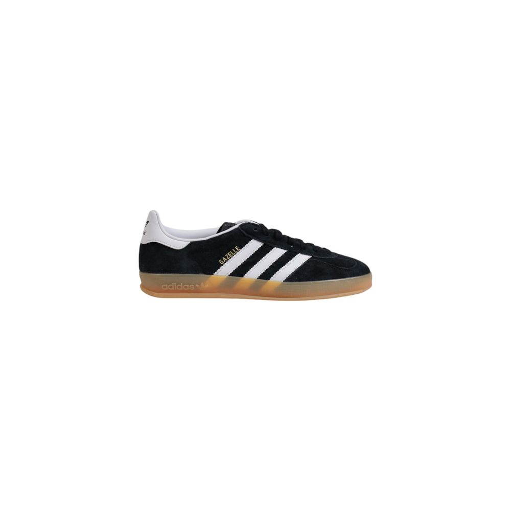Adidas Originals Black Suede Leather Low Top Sneakers