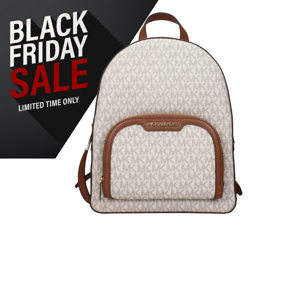 Michael Kors Beige Fabric Backpack