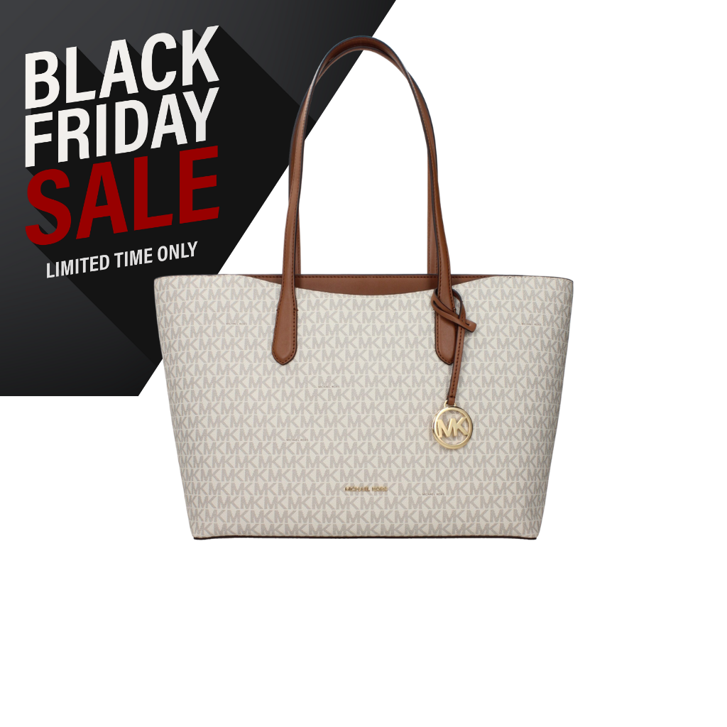 Michael Kors Beige Fabric Shoulder Bag