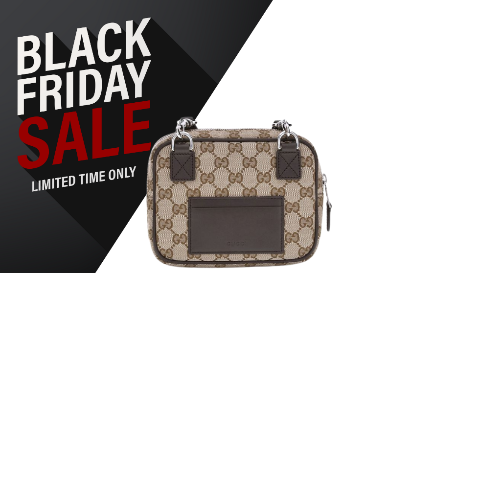 Gucci Brown Polyester Shoulder Bag